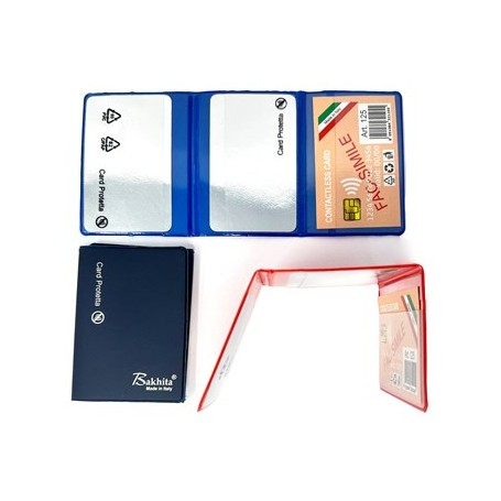 PORTA CARD - Art.125 - PORTA CARD PROTETTA 3 POSTI