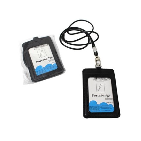 PORTA CARD - Art.036 - PORTABADGE VERTICALE