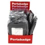 PORTA CARD - Art.036 - PORTABADGE VERTICALE