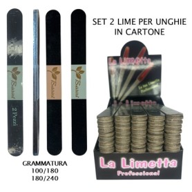 LIMETTE PER UNGHIE - Art.292 - SET DUE LIMETTE PER UNGHIE