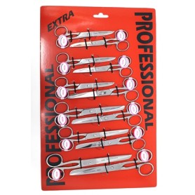 FORBICI LAVORO - Art.030 - CARTELLA FORBICI LAVORO 12 PEZZI