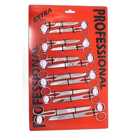 FORBICI LAVORO - Art.030 - CARTELLA FORBICI LAVORO 12 PEZZI