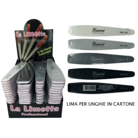 LIMETTE PER UNGHIE - Art.200 - LIMETTE IN CARTONE SUPERIOR QUALITY