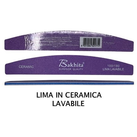 LIMETTE PER UNGHIE - Art.177 - LIMA VIOLA IN CERAMICA