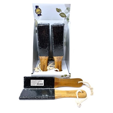 ACCESSORI PEDICURE - Art.085 - RASPA PIEDI IN LEGNO