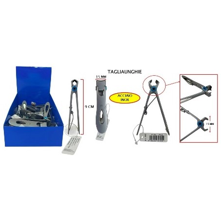 FORBICI E ACCESSORI MANICURE - Art.341 - TAGLIAUNGHIE