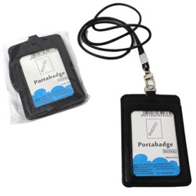 PORTA CARD - Art.036 - PORTABADGE VERTICALE