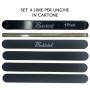 LIMETTE PER UNGHIE - Art.138 - LIMETTA IN CARTONE NERA