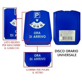 PORTA CARD - Art.317 - DISCO ORARIO UNIVERSALE