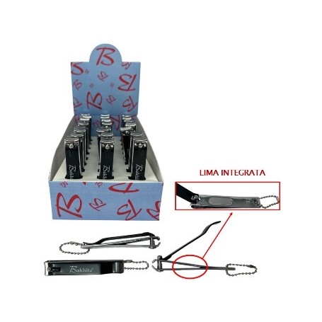 FORBICI E ACCESSORI MANICURE - Art.334 - TAGLIAUNGHIE MAXI NERO