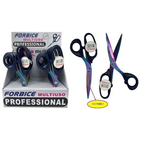 FORBICI TITANIO E MULTIUSO - Art.325 - FORBICI ARCOBALENO