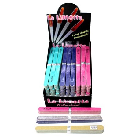 LIMETTE PER UNGHIE - Art.037 - LIMETTA IN CARTONE 10 PEZZI