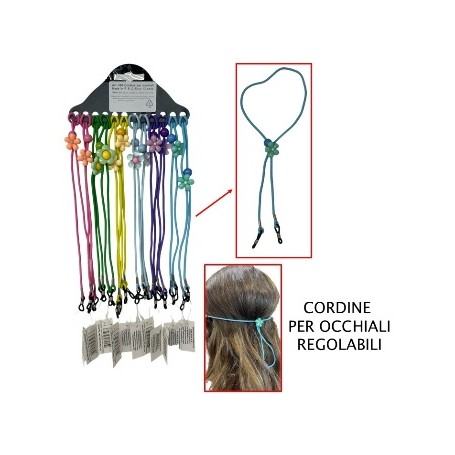 CORDINE PORTA OCCHIALI - Art.356 - CORDINA PER OCCHIALI DA BAMBINA