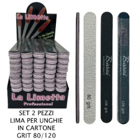 LIMETTE PER UNGHIE - Art.359 - SET DUE LIMETTE PER UNGHIE