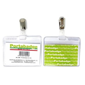 PORTA CARD - Art.249 - Portabadge morbido Made in Italy