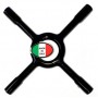 RIDUTTORI UNIVERSALI GAS - Art.231 - RIDUTTORE SMALTATO 4 PUNTE PICCOLE MADE IN ITALY