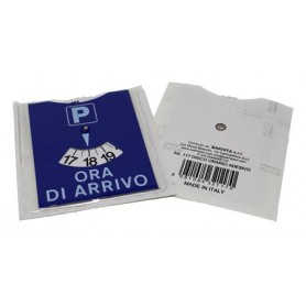 PORTA CARD - Art.117 - DISCO ORARIO ADESIVO Made in Italy